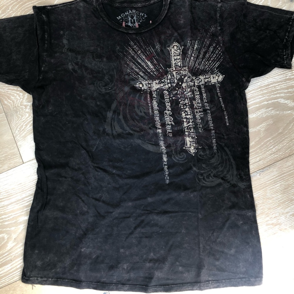MONARCHY Graphic T-Shirt, Soft Cotton, Size  XL.Good condition